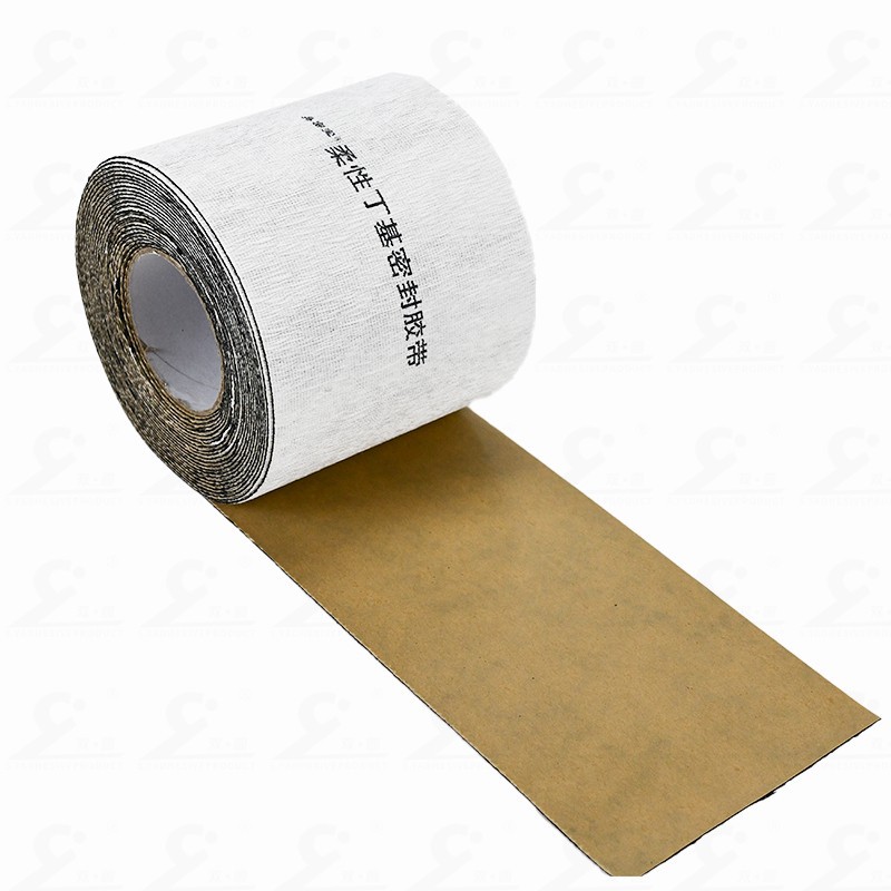 Flexible Butyl Rubber Stretch Windowsill Wrap Tape